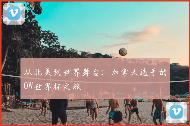 从北美到世界舞台：加拿大选手的OW世界杯之旅