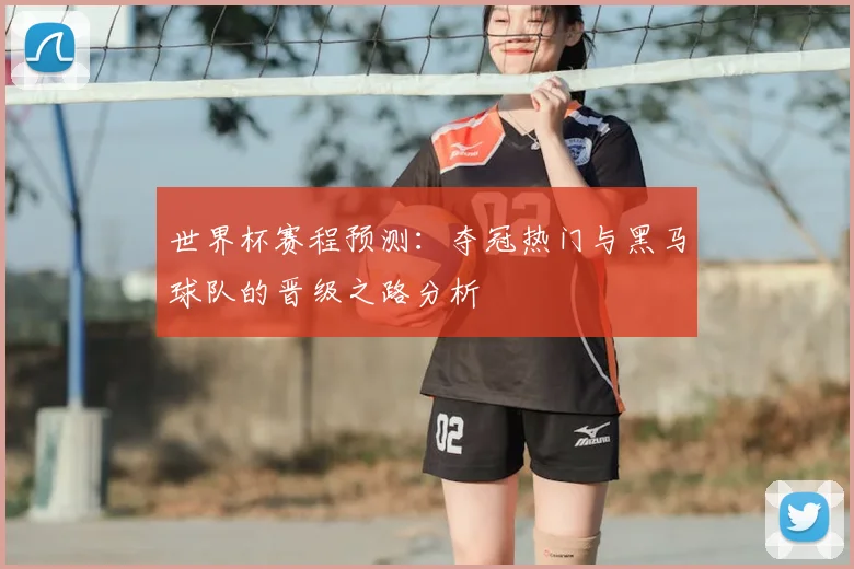 世界杯赛程预测：夺冠热门与黑马球队的晋级之路分析