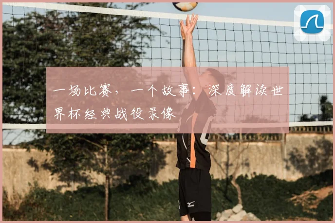一场比赛，一个故事：深度解读世界杯经典战役录像