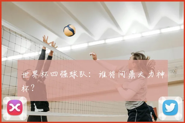 世界杯四强球队:谁将问鼎大力神杯?